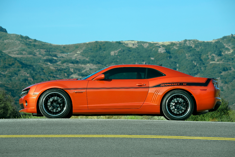 Illustration for article titled Hennessey HPE550 Camaro Looks Ready To Ram 562 HP Down Your Gullet